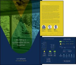 Cover for Viridiant's 2017 Annual Report